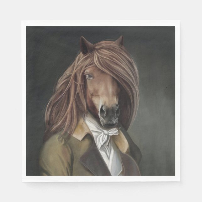 Guardanapo De Papel Noble Beasts - Dandy Horse (Frente)