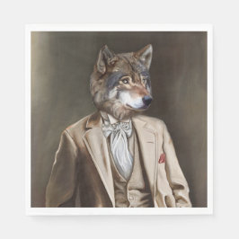 Guardanapo De Papel Noble Beasts - Dandy Wolf