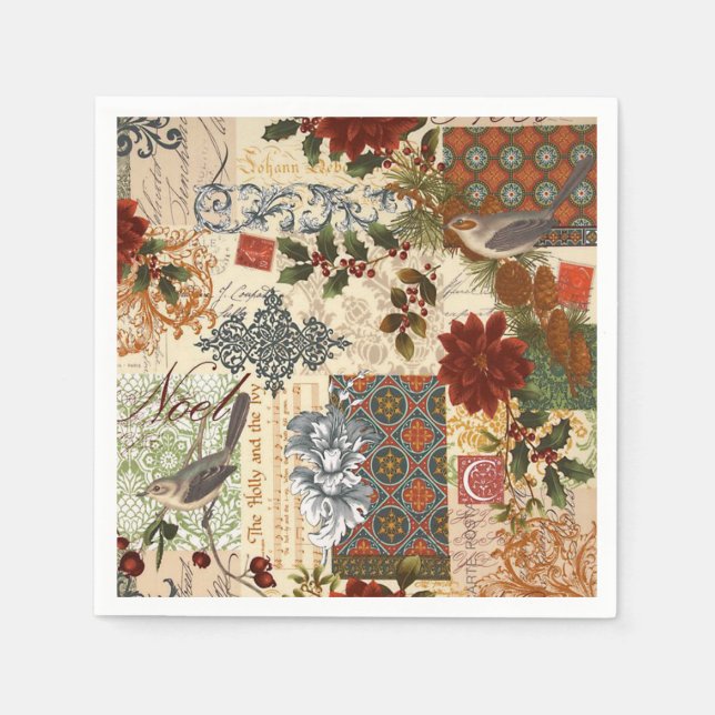 Guardanapo De Papel Noel (Frente)