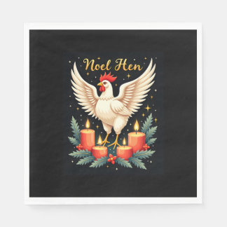 Guardanapo De Papel Noel Hen Chicken