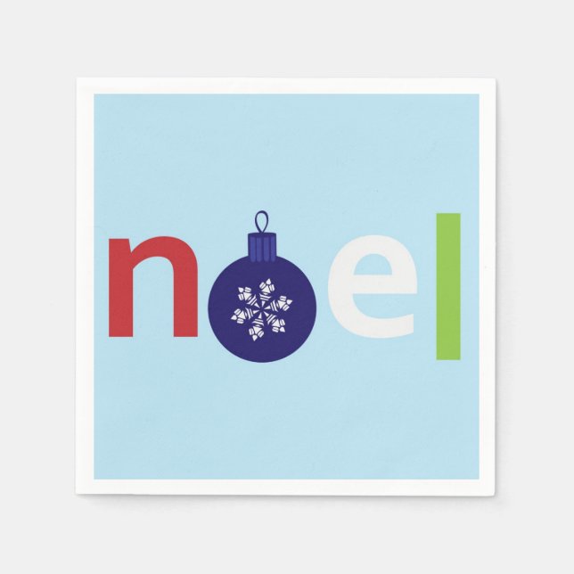 Guardanapo De Papel Noel Paper Napkin (Frente)