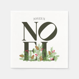 Guardanapo De Papel NOEL Pop - Letra Art Inscrita no Natal