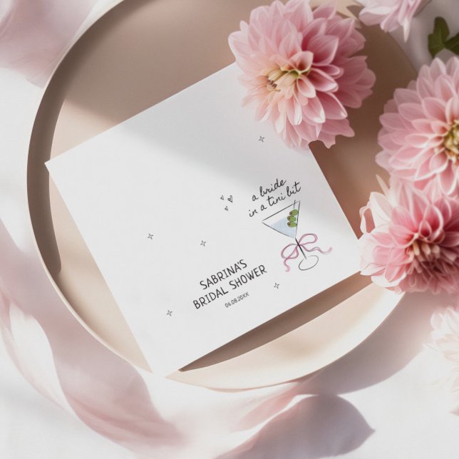 Guardanapo De Papel Noiva Em Uma Festa de Chá de Noiva Um Pouco Difere (Criador carregado)