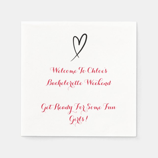 GUARDANAPO DE PAPEL NOIVA SOLTEIRA (Frente)