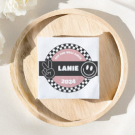 Guardanapo De Papel Noivado do Skateboard Checkered Girls