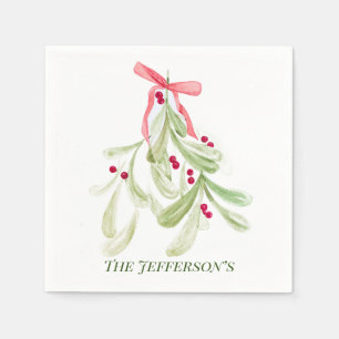 Guardanapo De Papel Noivos de coquetel de maleta de Natal