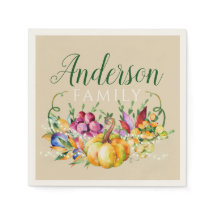 Nome da Família do Buquê de Colheita Cair