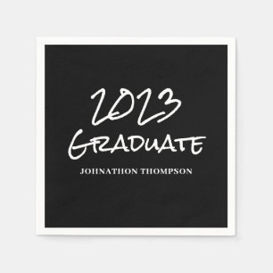 Guardanapo De Papel Nome da graduação de 2023