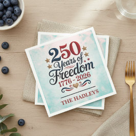 Guardanapo De Papel Nome do Céu do 250º Aniversário da América