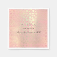 Nome Personalizado do Bolinhas Blush Dourado do Ro