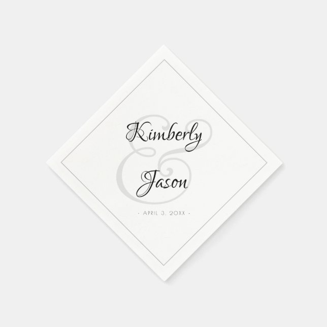 Guardanapo De Papel Nomes De Escritura, Fronteira De Cinza Vs 2 Casame (Canto)