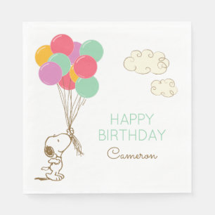 Guardanapo De Papel Noopy e Balões Aniversário
