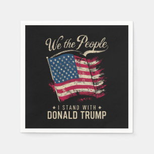 Guardanapo De Papel Nós, o Povo, Apoio Donald Trump Vintage