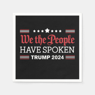 Guardanapo De Papel Nós, O Povo, Falamos Trump 2024