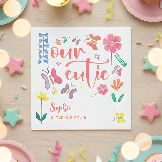 Guardanapo De Papel Nossa beleza é... festa de aniversário de criança  (Criador carregado)