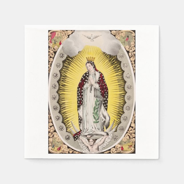 Guardanapo De Papel Nossa Senhora de Guadalupe (Frente)
