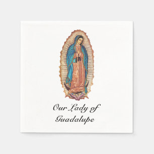 Guardanapo De Papel Nossa Senhora de Guadalupe Tilma Milagrosa Arte Fi