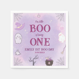 Guardanapo De Papel Nosso pequeno primeiro aniversario de Dia das Brux