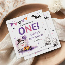 Guardanapo De Papel Nossos Lenços de Aniversário de Halloween Little B