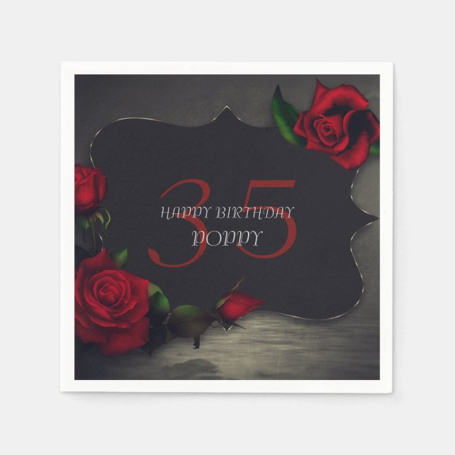 Guardanapo De Papel Nostalgic Gothday (Frente)