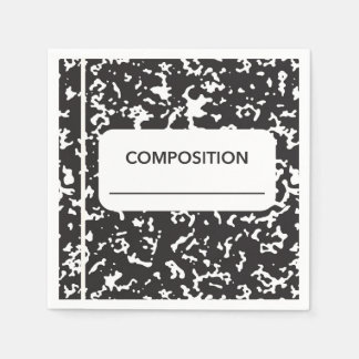 Guardanapo De Papel Notebook Back to School Composition