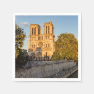 Guardanapo De Papel Notre Dame de Paris na hora do Ouro - Paris, Fran