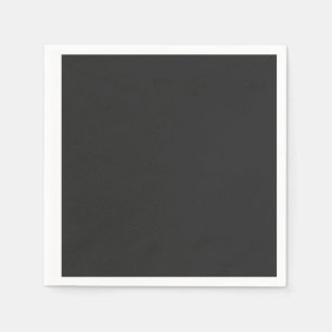 Guardanapo De Papel Nova foto personalizada a preto e branco de um clo