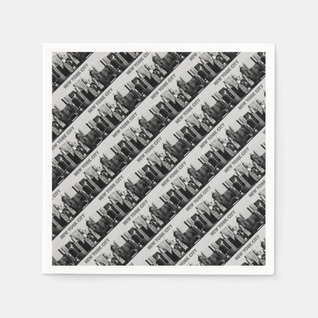 Guardanapo De Papel Nova Iorque Lower-Manhattan Pro Foto (Frente)