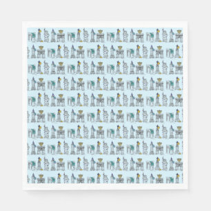 Guardanapo De Papel Nova Iorque NYC Hanukkah - Arquitetura de marcos