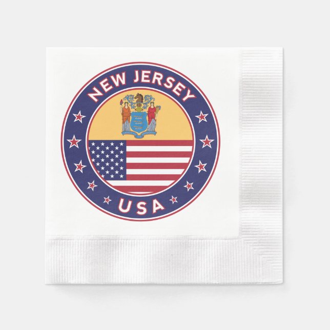 Guardanapo De Papel Nova Jersey (Frente)