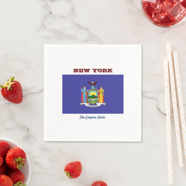 Guardanapo De Papel Nova York, O Estado Imperial, (Insitu)