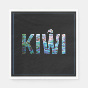 GUARDANAPO DE PAPEL NOVA ZEALAND KIWI PAUA NAPKIN
