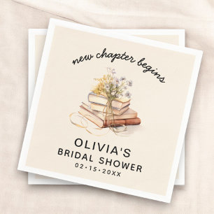Guardanapo De Papel Novo Capítulo Começa Chuveiro de Noiva 