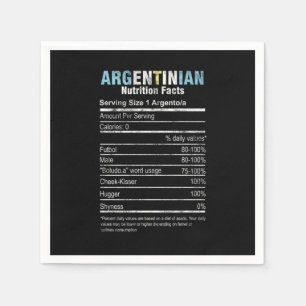 Guardanapo De Papel Núcleo argentino de descendência do patrimônio Pes