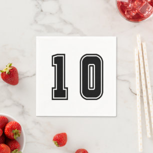 Guardanapo De Papel Número 10