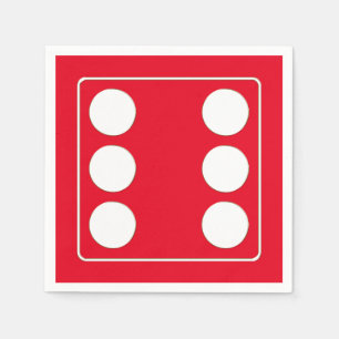 Guardanapo De Papel Números de pílulas brancas 6 + seu traseiro.