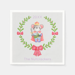 Guardanapo De Papel Nutcracker Christmas Mouse King