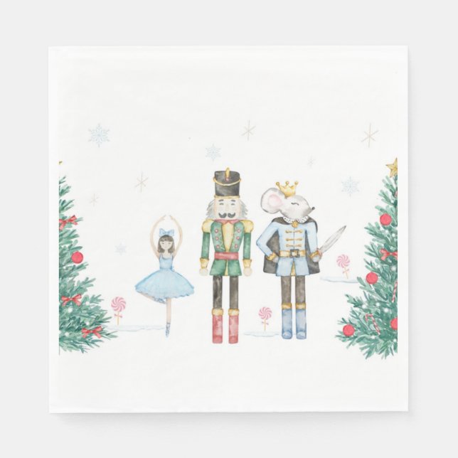 Guardanapo De Papel Nutcracker Napkins (Frente)