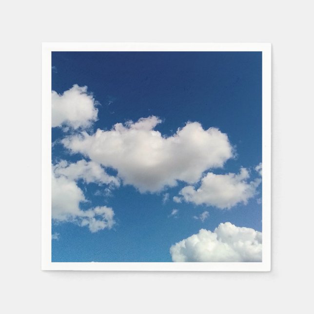 Guardanapo De Papel Nuvem mole longa (Frente)