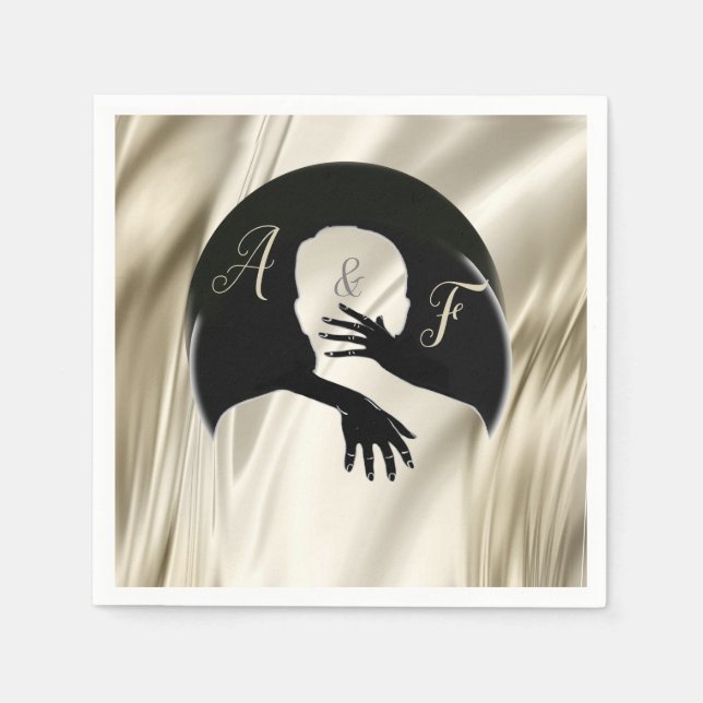 Guardanapo De Papel O amor é tudo que há Napkins (Frente)