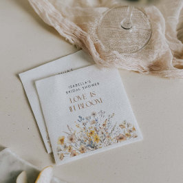 Guardanapo De Papel O Amor Está em Flor Casamento de Campo