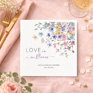 Guardanapo De Papel O amor está em flor Dragões Chá de Noiva