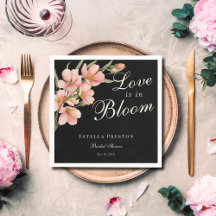 O Amor Está em Flor Rosa de Cerejeira Chá de Noiva