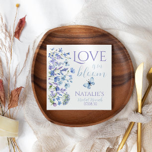 Guardanapo De Papel O Amor Está No Chá de panela Floral De Flor Selvag