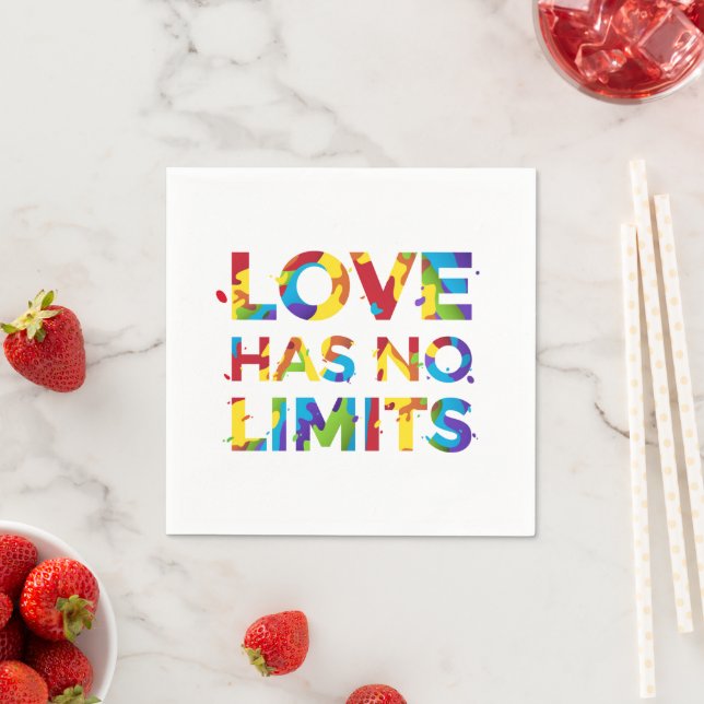 Guardanapo De Papel O Amor Não Tem Limites (Insitu)