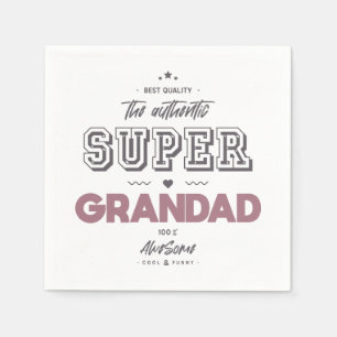Guardanapo De Papel O autêntico super-avô