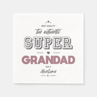 Guardanapo De Papel O autêntico super-avô