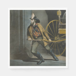 Guardanapo De Papel O Bombeiro Americano: Sempre Pronto