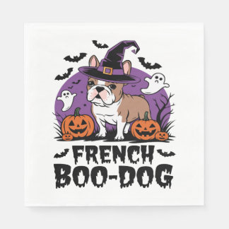 Guardanapo De Papel O Cachorro Francês - O Pup Mais Spookiest