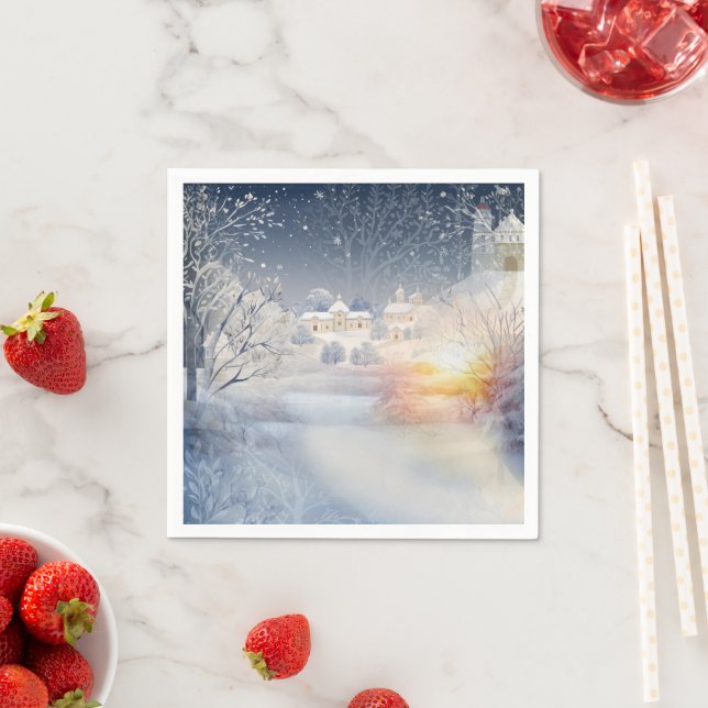 Guardanapo De Papel O calor do sol no inverno (Insitu)